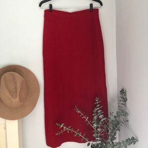 Australian Vintage Wool Skirt